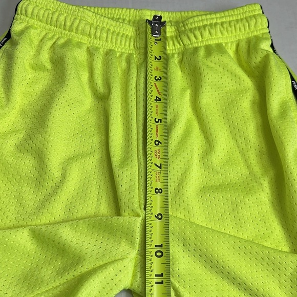 PINK Victoria’s Secret Neon Yellow Shorts Womens Size XSmall Sporty Loose Comfy - Picture 9 of 10
